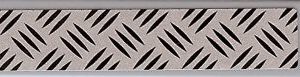 2431pb0155 - Tile 1 x 4 with Tread Plate Pattern (Sticker) - Set 8969