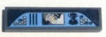 2431pb0250 - Tile 1 x 4 with Control Panel Pattern (Sticker) - Set 6869
