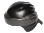 24496pb14 - Minifigure, Headgear Ninjago Wrap Type 3 with Molded Pearl Dark Gray Bandana and Knot Pattern