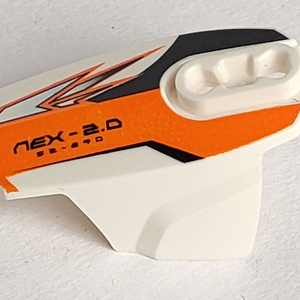 90639pb002 - Hero Factory Armor with Ball Joint Socket - Size 5 with 'NEX 2.0' Pattern