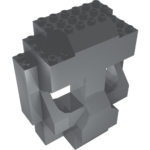 47991 - Rock Skull 4 x 10 x 10 Panel