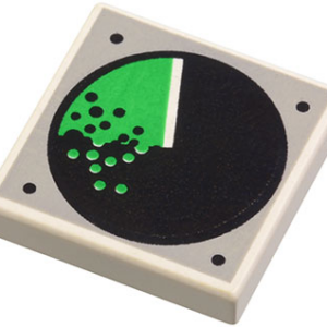 3068pb0017 - Tile 2 x 2 with Radar Scope Pattern