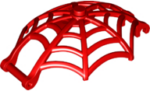80487 - Minifigure, Weapon Spider Web, Large Hemisphere Shape with Bar Handle and Clips