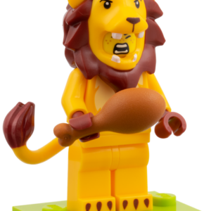 col28-11 - Lion Costume Fan, Series 28 (Complete Set with Stand and Accessories)
