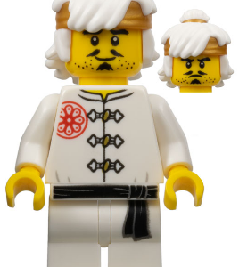 njo0555 - Wu Teen (Sensei Wu), White Training Gi