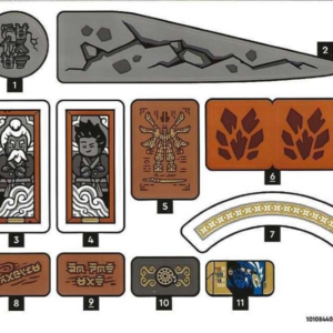 71814stk01 - Sticker Sheet for Set 71814 - (10108440/6484994)