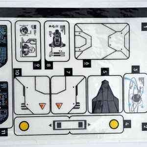 76232stk01 - Sticker Sheet for Set 76232 - (10100343/6404085)