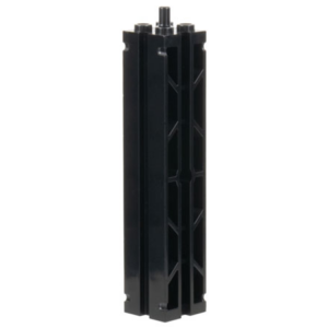 30646a - Support 2 x 2 x 8 with Channels and Top Peg, Lattice on 2 Sides