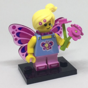 col17-7 - Butterfly Girl, Series 17 (Complete Set with Stand and Accessories)
