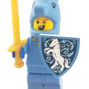 col18-17 - Unicorn Guy, Series 18 (Complete Set with Stand and Accessories)