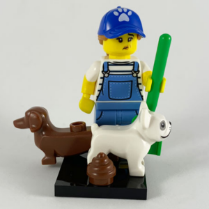 col19-9 - Dog Sitter, Series 19 (Complete Set with Stand and Accessories)