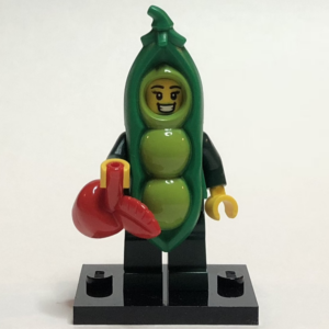 col20-3 - Peapod Costume Girl, Series 20 (Complete Set with Stand and Accessories)