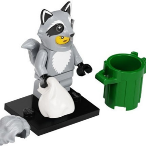 col22-10 - Raccoon Costume Fan, Series 22 (Complete Set with Stand and Accessories)