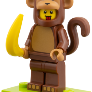 col28-4 - Monkey Costume Fan, Series 28 (Complete Set with Stand and Accessories)