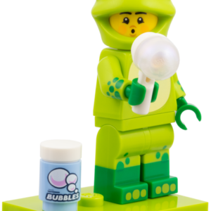 col28-5 - Frog Costume Fan, Series 28 (Complete Set with Stand and Accessories)