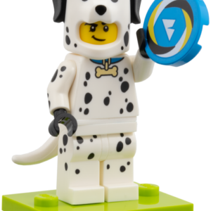 col28-7 - Dalmatian Costume Fan, Series 28 (Complete Set with Stand and Accessories)