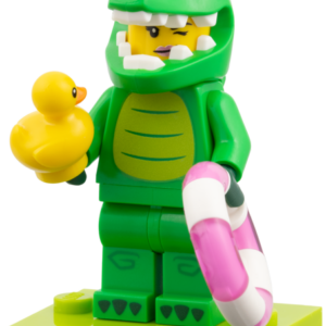 col28-8 - Crocodile Costume Fan, Series 28 (Complete Set with Stand and Accessories)