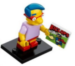 colsim-9 - Milhouse Van Houten, The Simpsons, Series 1 (Complete Set with Stand and Accessories)